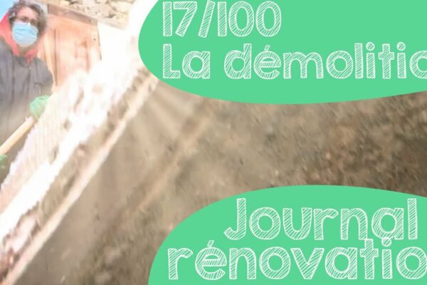 #17 Détente démolition : destruction du mur de la cuisine