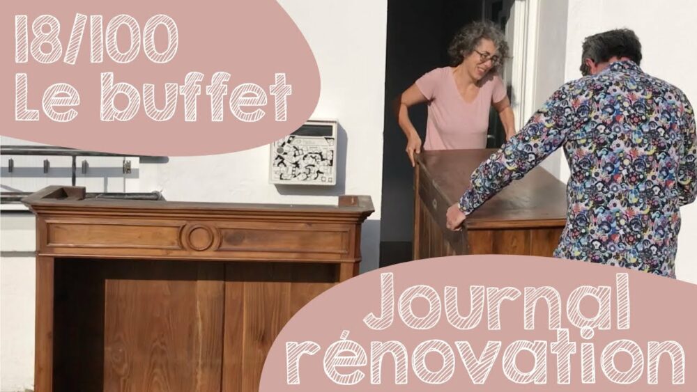 #18 Premier meuble dans la maison et dépose du toit endommagé
