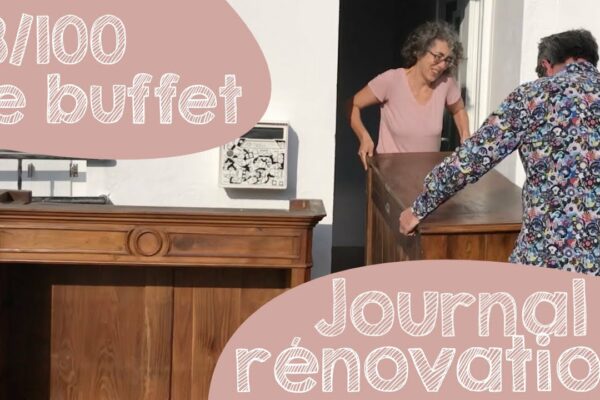 #18 Premier meuble dans la maison et dépose du toit endommagé