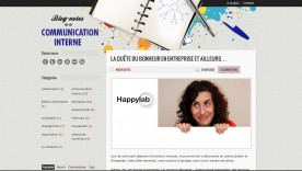 Article Blog-notes de la communication interne : La quête du bonheur en entreprise et ailleurs