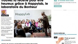 Article FemininBio : Happylab : laboratoire du bonheur