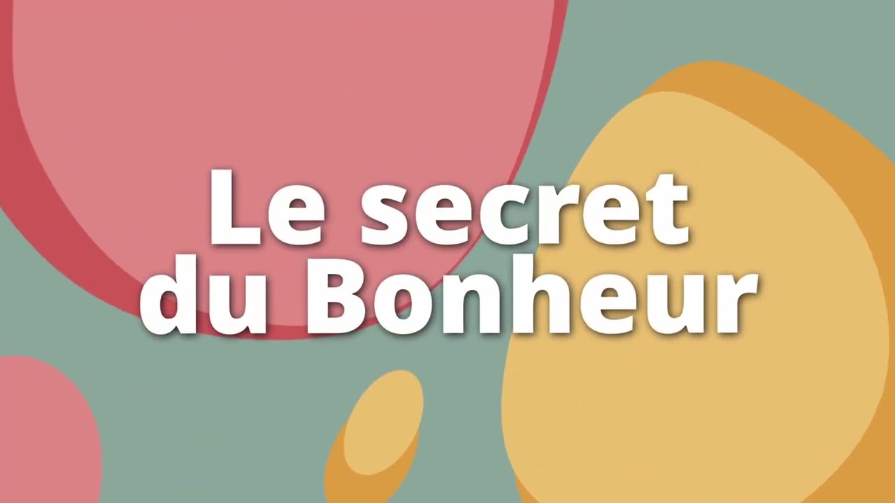 Le secret du bonheur, captation vidéo